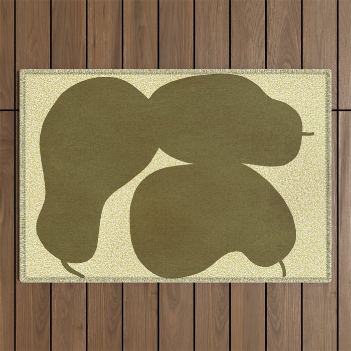 Minimal Pears 01 Outdoor Rug Gallery Image 1
