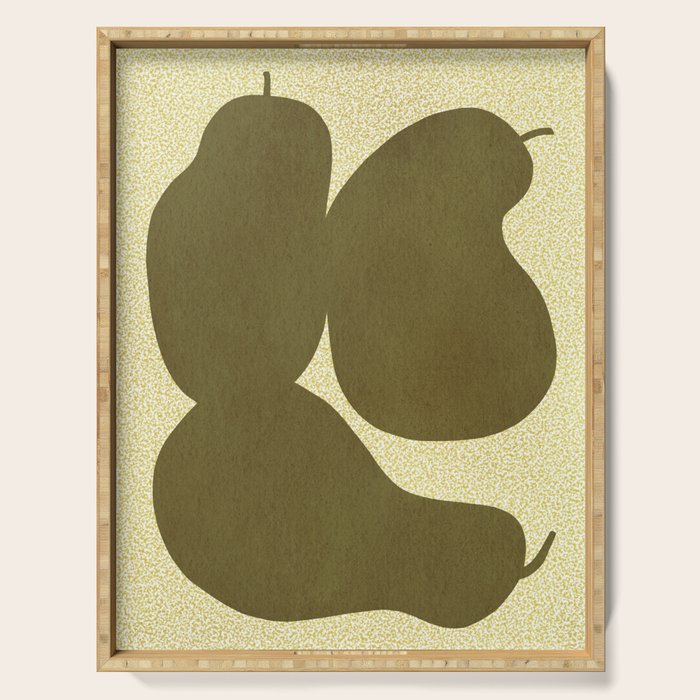 Minimal Pears 01 Serving Tray Gallery Image 1
