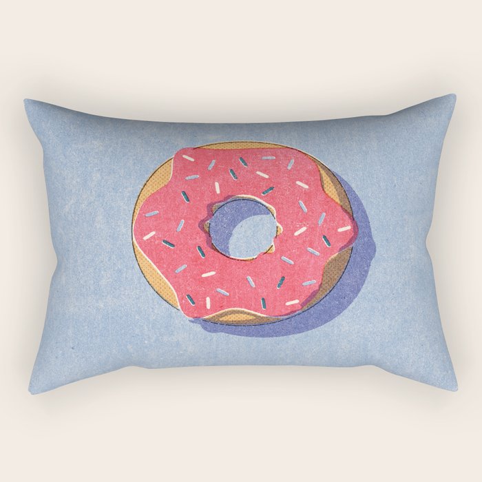 FAST FOOD / Donut Rectangular Pillow Gallery Image 1