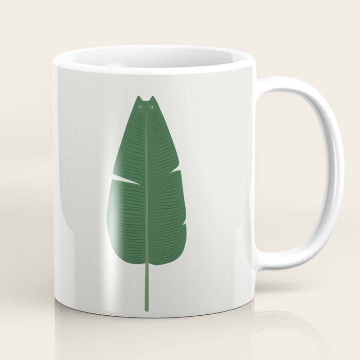 Cat and Plant 23 Coffee Mug Gallery Image 1