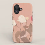 White and Red Roses iPhone Case Gallery Image 1
