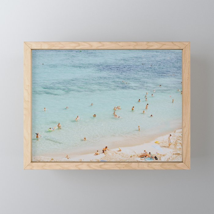 summer beach cxlii - spain Mini Art Print Gallery Image 1