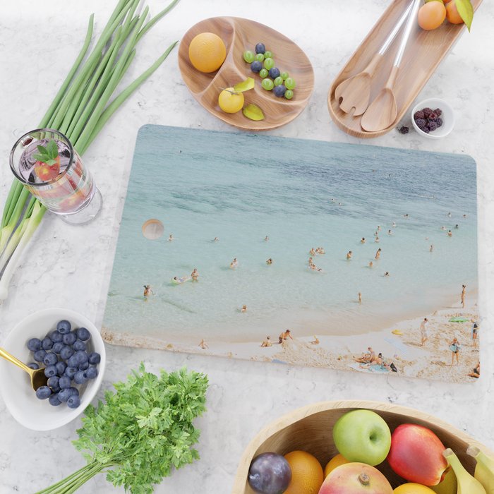 summer beach cxlii - spain Cutting Board Gallery Image 2