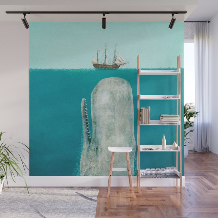 The Whale Wall Mural Gallery Image 1