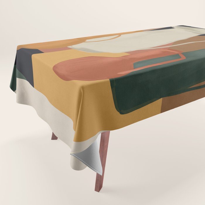 Abstract Art Vases 4 Tablecloth Gallery Image 1