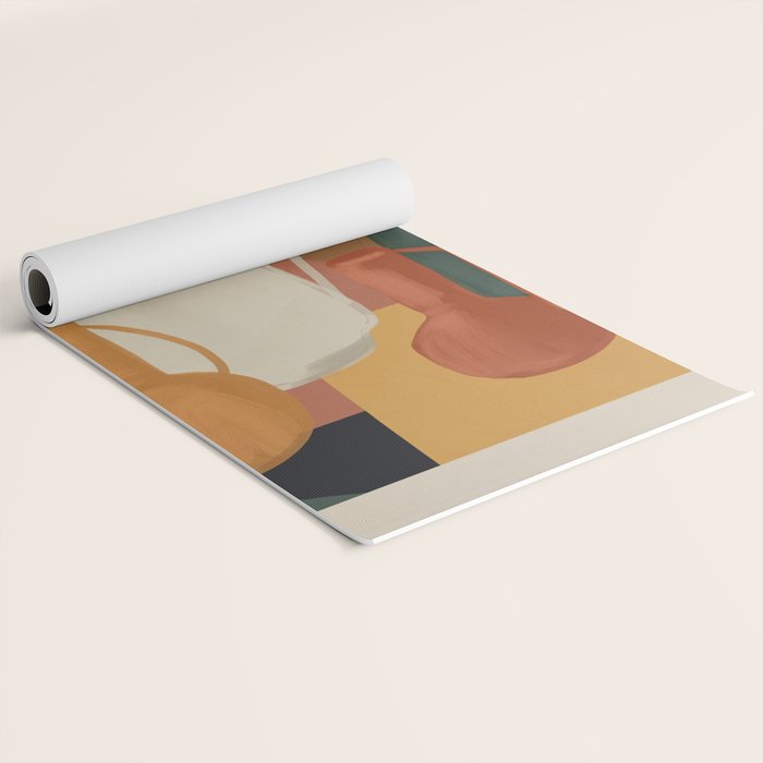 Abstract Art Vases 4 Yoga Mat Gallery Image 2