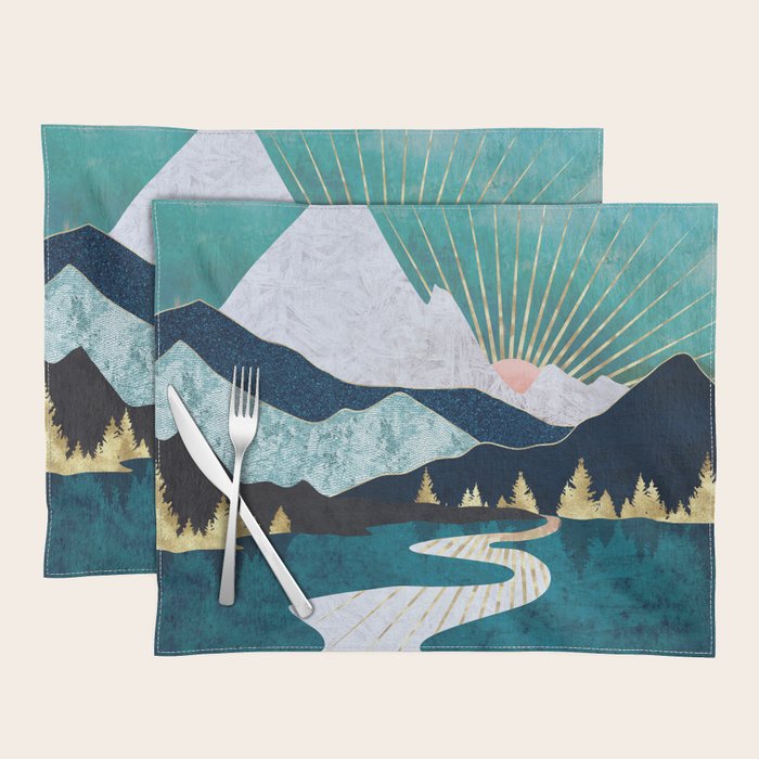 Winter River Placemat Gallery Image 1
