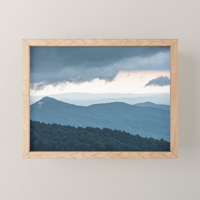 Blue Ridge Parkway II - Shenandoah National Park Mini Art Print Gallery Image 1
