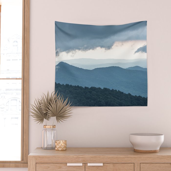 Blue Ridge Parkway II - Shenandoah National Park Wall Tapestry Gallery Image 2