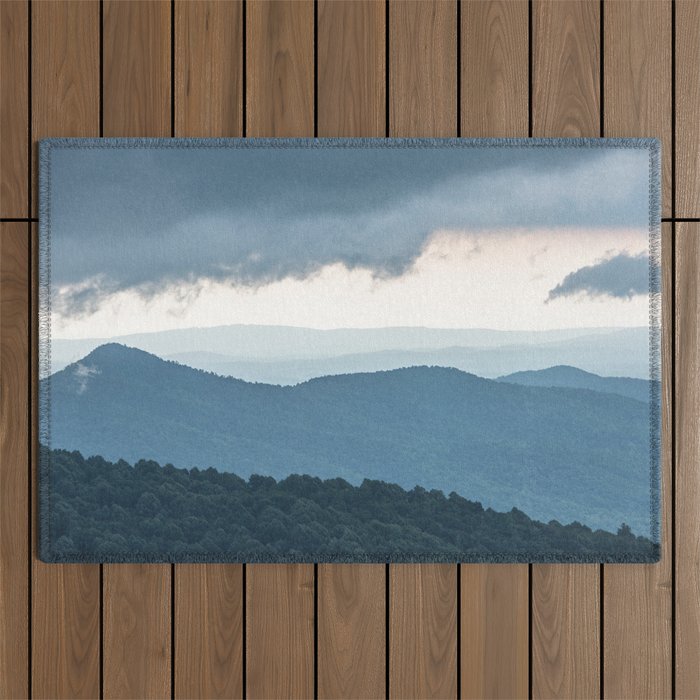 Blue Ridge Parkway II - Shenandoah National Park Outdoor Rug Gallery Image 1