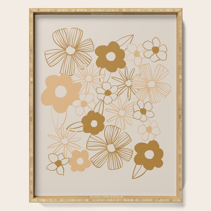 super bloom Serving Tray Gallery Image 1