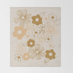 super bloom Throw Blanket Gallery Image 2