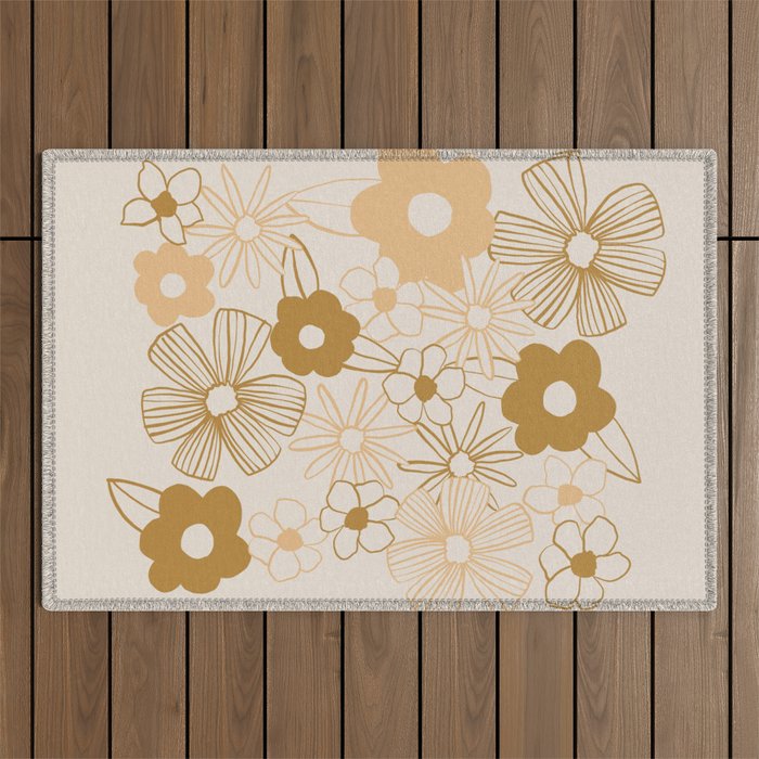 super bloom Outdoor Rug Gallery Image 1