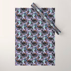 Dream with Dancing Trees Wrapping Paper Gallery Image 1