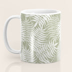 Palm Leaves . Lush Green Coffee Mug Gallery Image 3