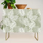 Palm Leaves . Lush Green Credenza Gallery Image 1