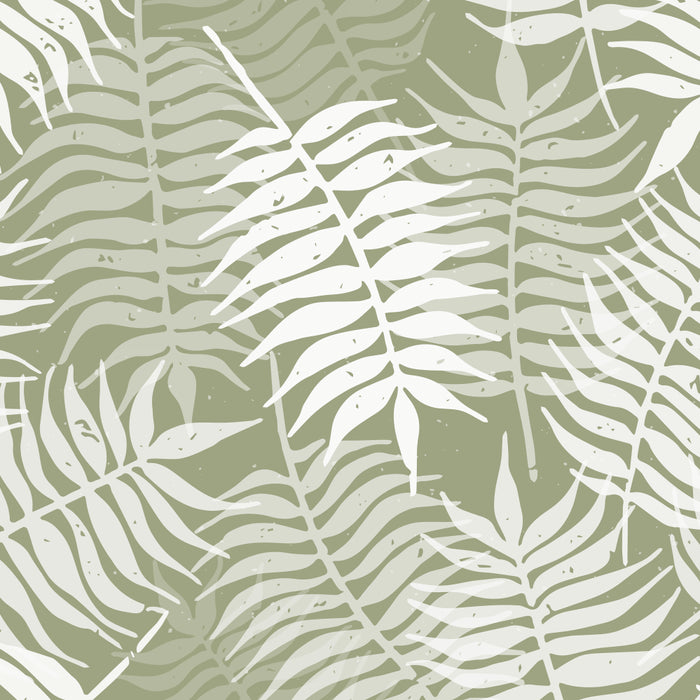 Palm Leaves . Lush Green Coffee Mug Gallery Image 2
