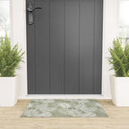 Palm Leaves . Lush Green Welcome Mat Gallery Image 3