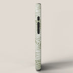 Palm Leaves . Lush Green iPhone Case Gallery Image 2