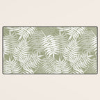 Palm Leaves . Lush Green Desk Mat Gallery Image 3
