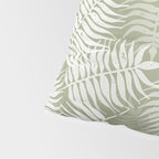 Palm Leaves . Lush Green Pillow Sham Gallery Image 4