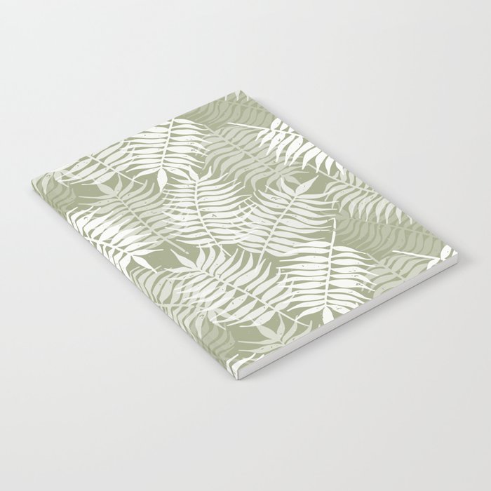 Palm Leaves . Lush Green Notebook Gallery Image 2