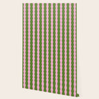 Wavy Retro Striped Pattern Wallpaper Gallery Image 2