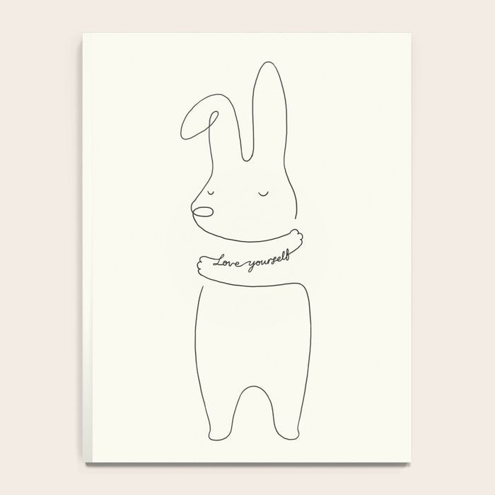 Love Yourself - Bunny Notebook Gallery Image 4