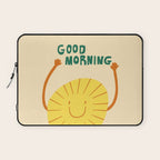 Good morning  Laptop Sleeve Gallery Image 1