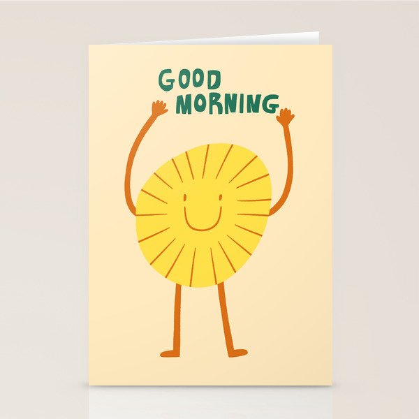 Good morning  Stationery Card Gallery Image 2