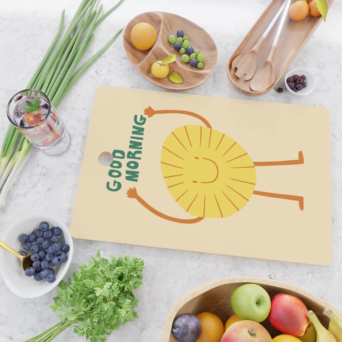 Good morning  Cutting Board Gallery Image 2