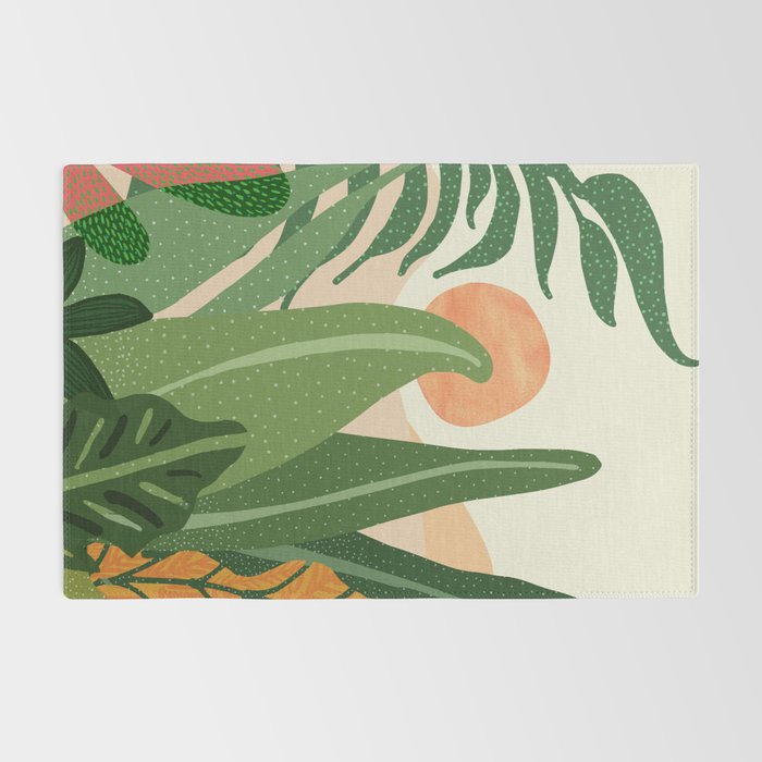 Desert Garden Sunset Landscape Rug Gallery Image 2