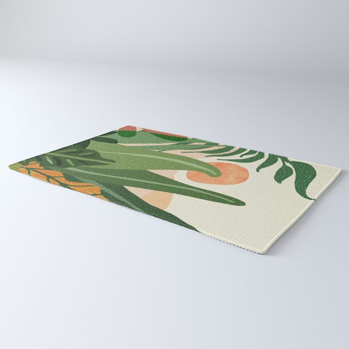 Desert Garden Sunset Landscape Rug Gallery Image 3