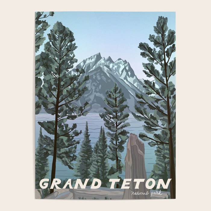 Grand Teton National Park Poster Gallery Image 1