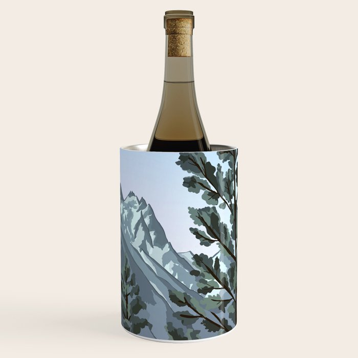 Grand Teton National Park Wine Chiller Gallery Image 3