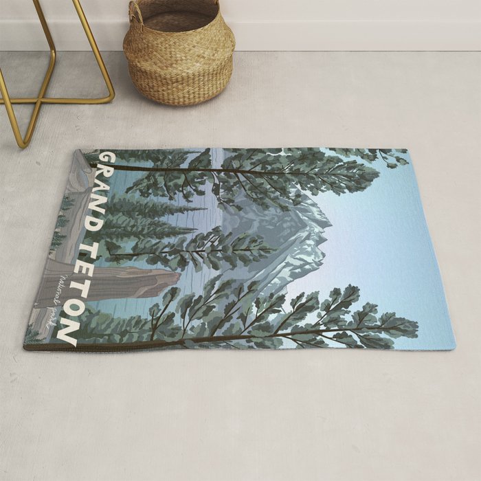 Grand Teton National Park Rug Gallery Image 1