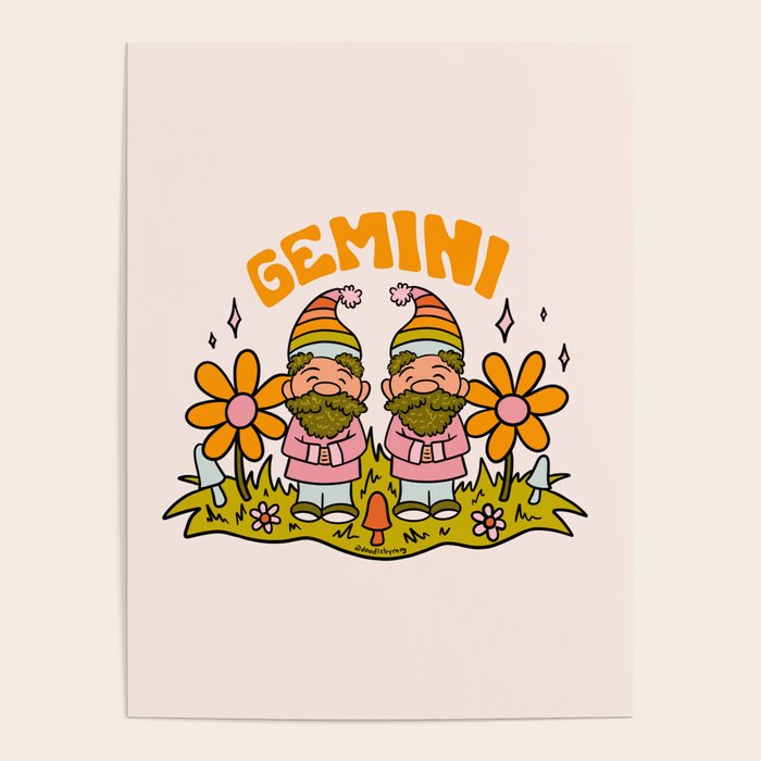 Gemini Gnome Poster Gallery Image 1