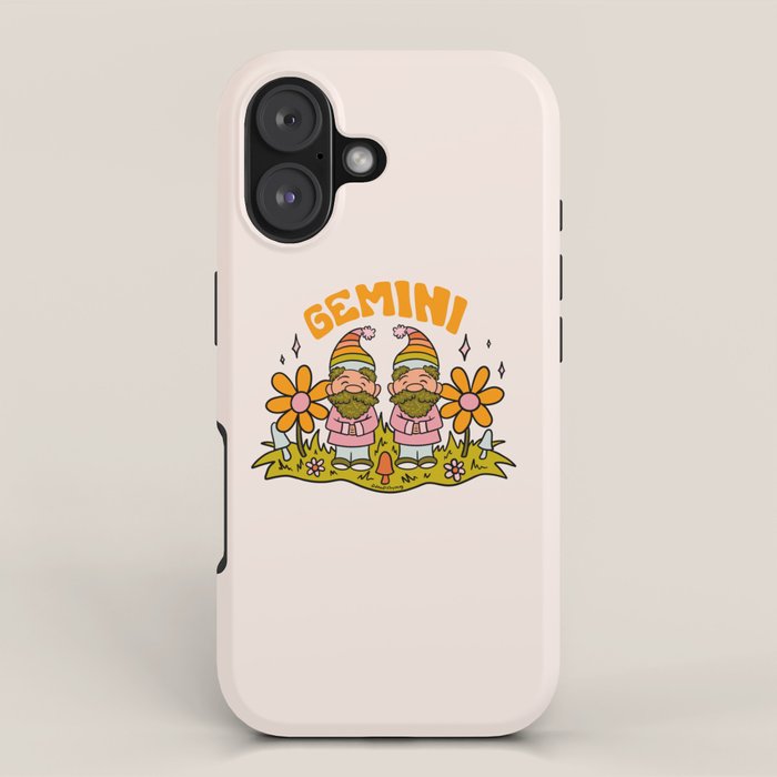 Gemini Gnome iPhone Case Gallery Image 1