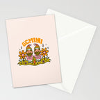 Gemini Gnome Stationery Card Gallery Image 2