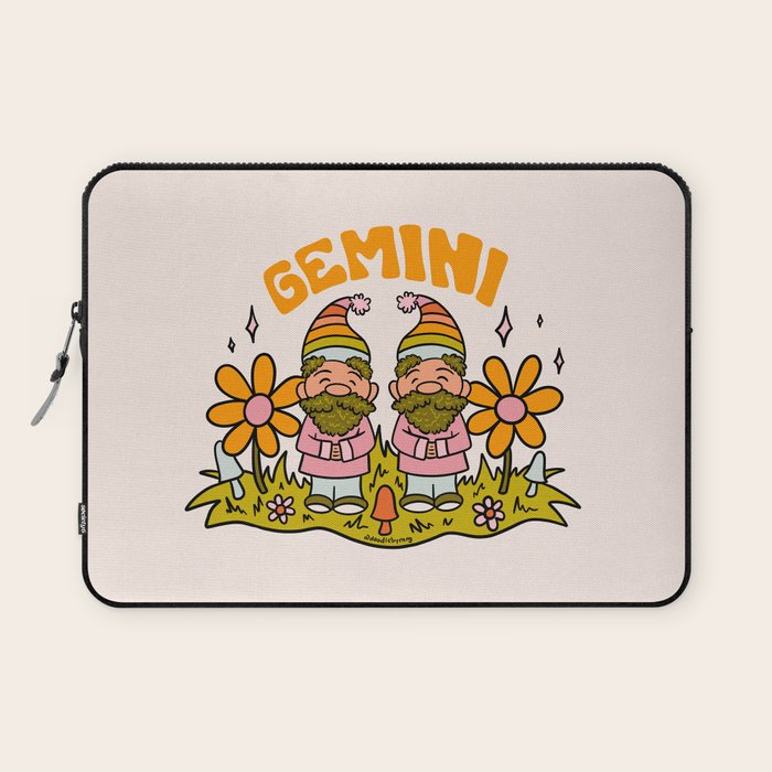 Gemini Gnome Laptop Sleeve Gallery Image 1