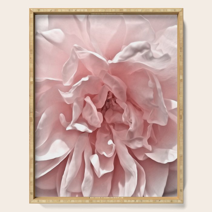 Pink Blush Rose Serving Tray Gallery Image 1