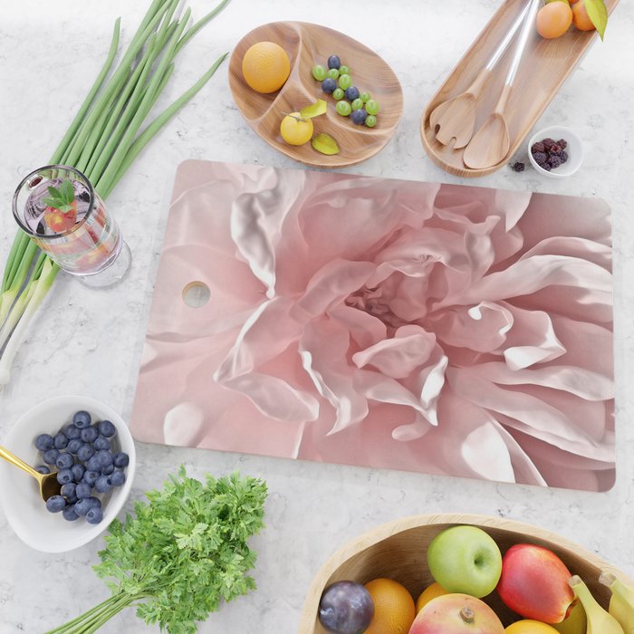 Pink Blush Rose Cutting Board Gallery Image 2