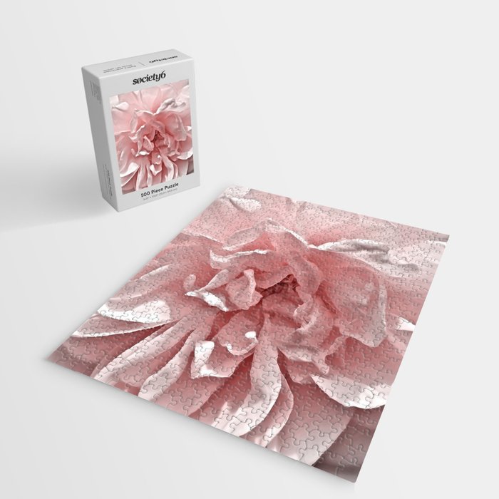 Pink Blush Rose Jigsaw Puzzle Gallery Image 2