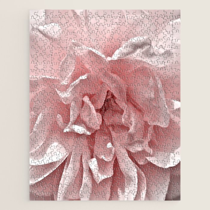 Pink Blush Rose Jigsaw Puzzle Gallery Image 1