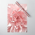 Pink Blush Rose Wrapping Paper Gallery Image 1