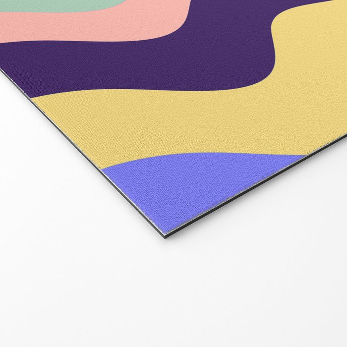 Waves Stripe - Multi Welcome Mat Gallery Image 2
