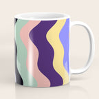 Waves Stripe - Multi Coffee Mug Gallery Image 1
