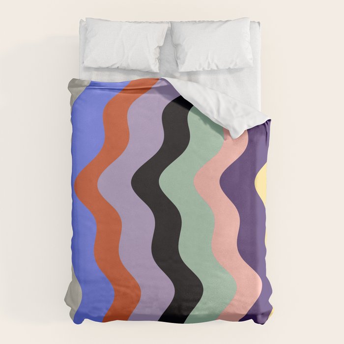 Waves Stripe - Multi Duvet Cover Gallery Image 6