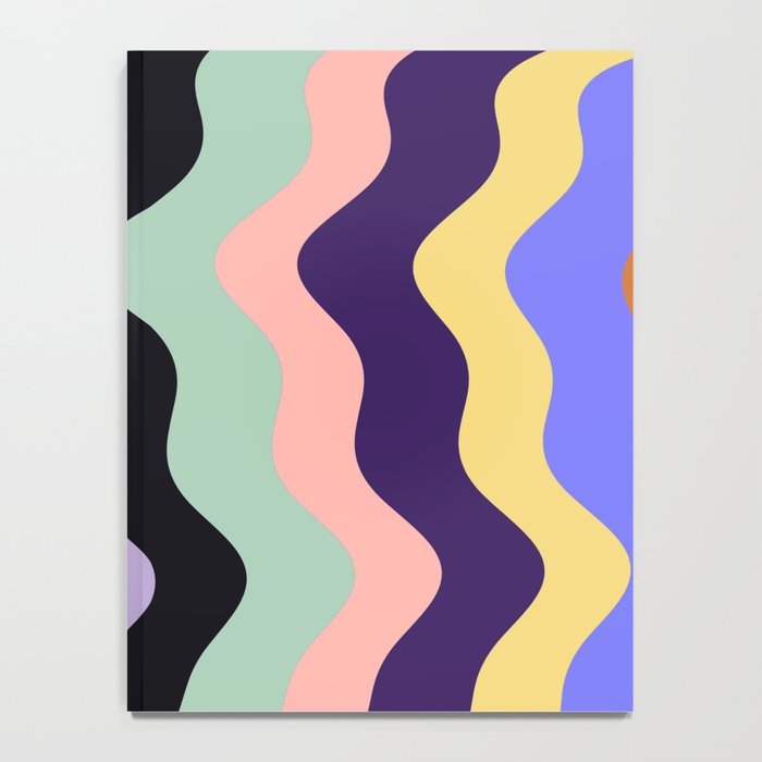 Waves Stripe - Multi Notebook Gallery Image 4