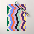 Waves Stripe - Multi Wrapping Paper Gallery Image 1